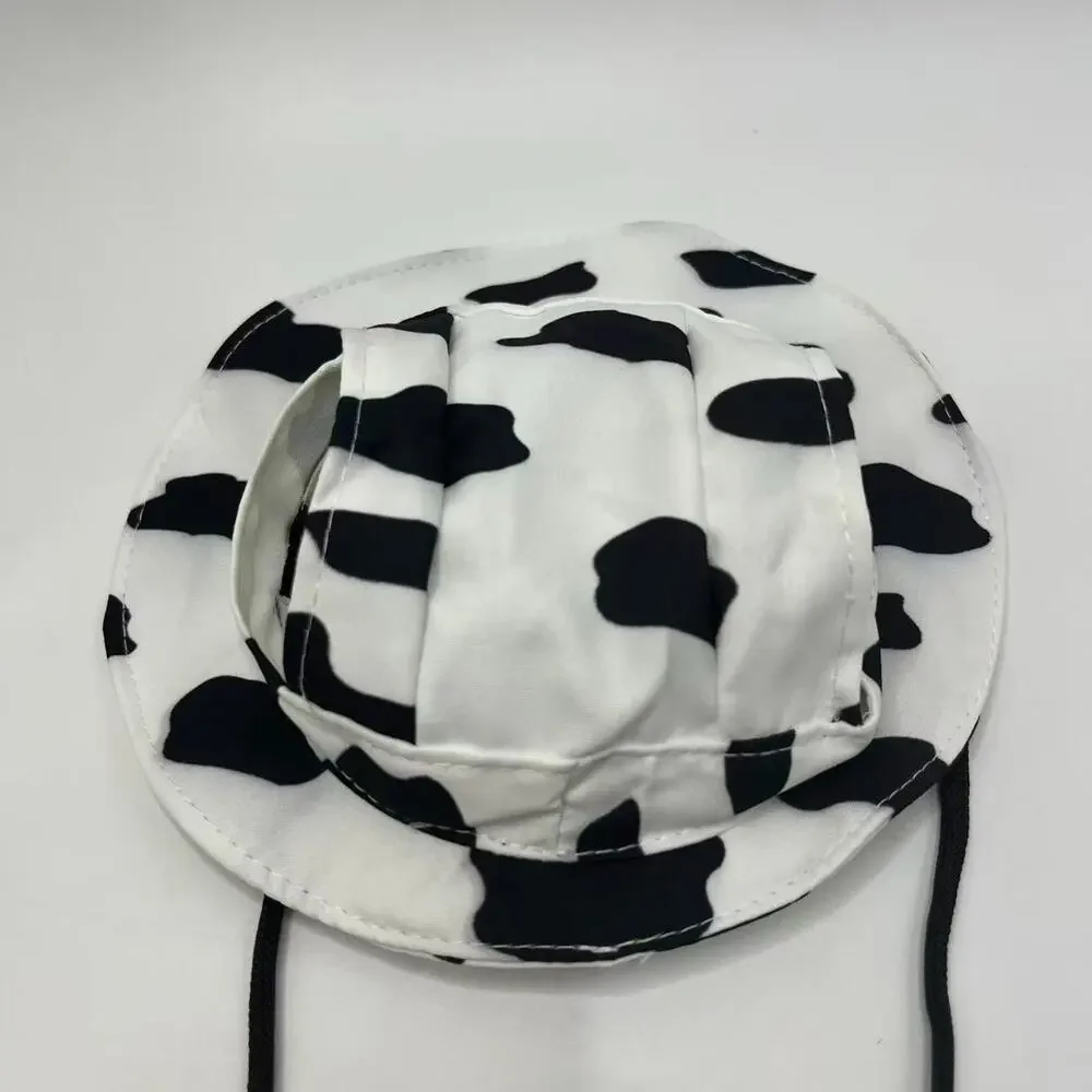 Pet Bucket Hat for Cats & Dogs - Sun Protection, Ear-Friendly Design